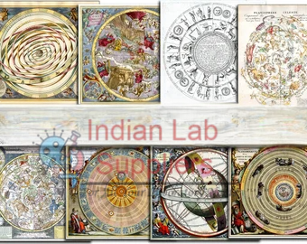 Astronomy Charts Set (10)